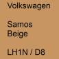 Preview: Volkswagen, Samos Beige, LH1N / D8.